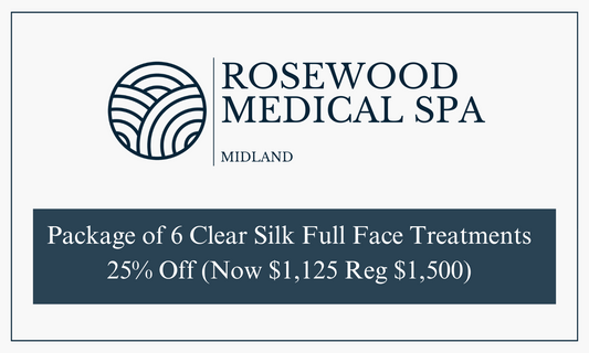 Package of 6 Clear Silk Full Face Treatments